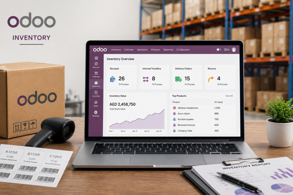 Why Odoo Inventory ERP Fits UAE SME Warehouses in 2026 