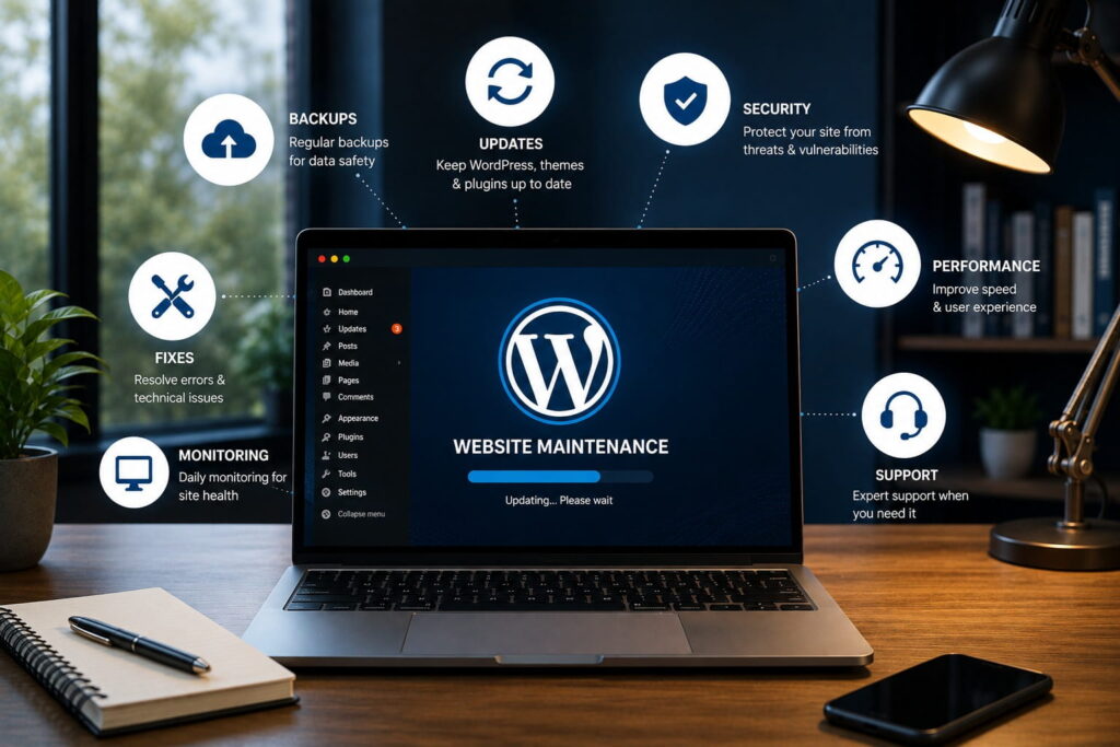 What Is WordPress Website Maintenance? What’s Included and Why It Matters