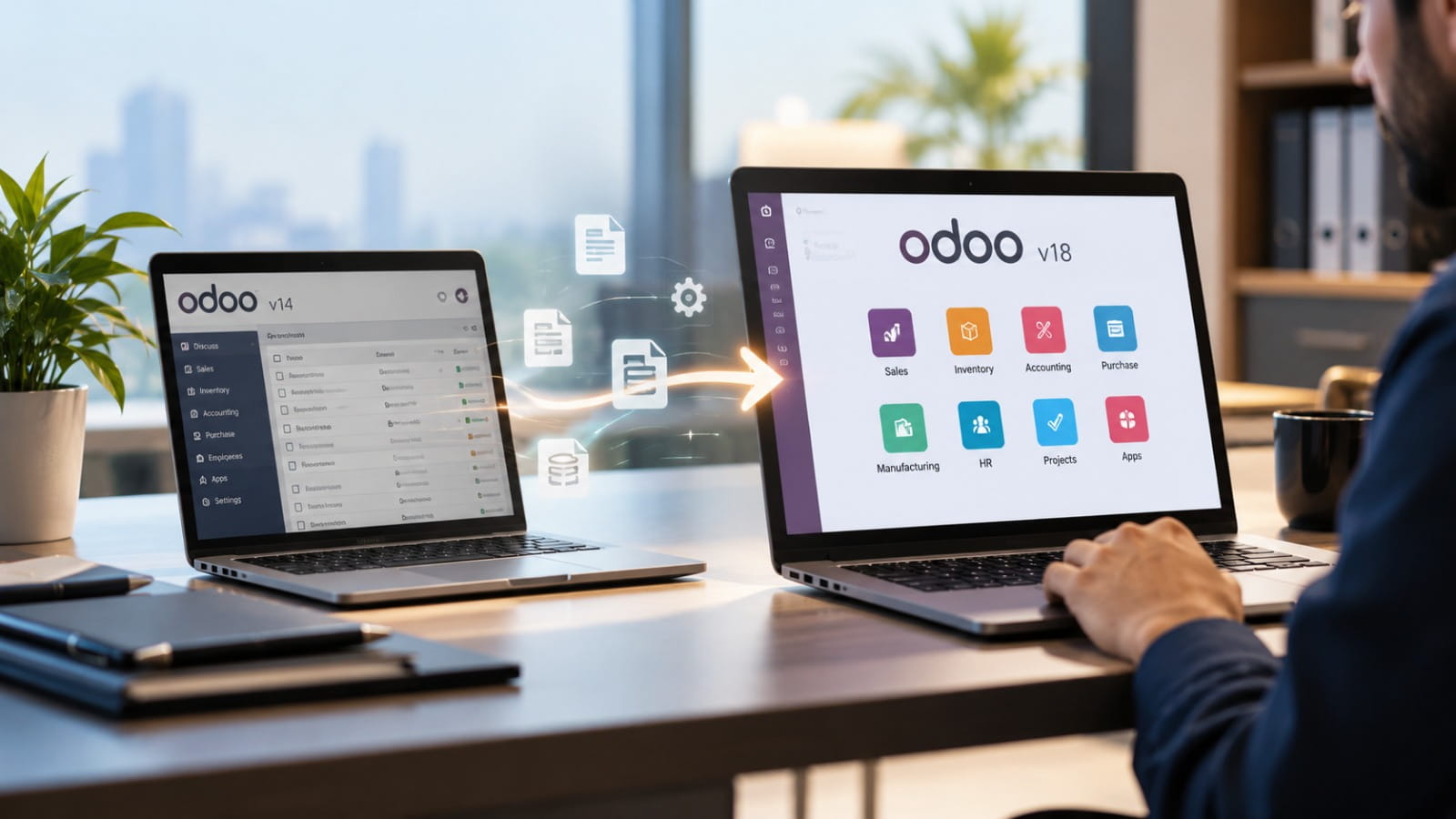Odoo migration for ERP version upgrades and business growth in the UAE